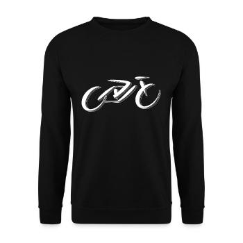 Vélo de route Vélo de cyclisme sur route - Sweat-shirt Unisexe - noir - Devant - Alina (178cm) & Michal (187cm)