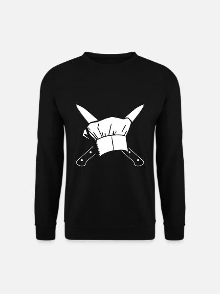 Chef T-Shirt Geschenk Koch Köchin - Unisex Pullover - Schwarz