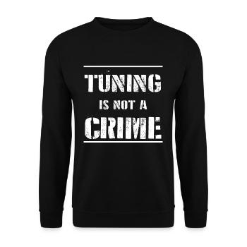 Le réglage n'est pas un crime T-shirt Mécanicien en cadeau - Sweat-shirt Unisexe - noir - Devant - Alina (178cm) & Michal (187cm)