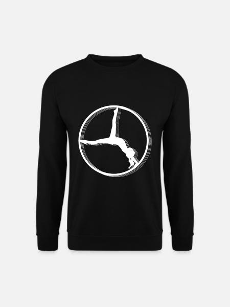 Rhönrad T-Shirt Geschenk Rhönradturnen - Unisex Pullover - Schwarz