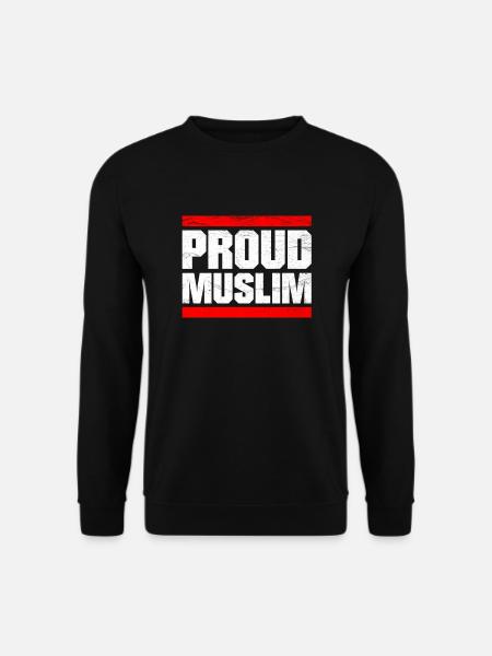 SPASS COOL STOLZE MUSLIM RAMADAN ISLAM RELIGION - Unisex Pullover - Schwarz