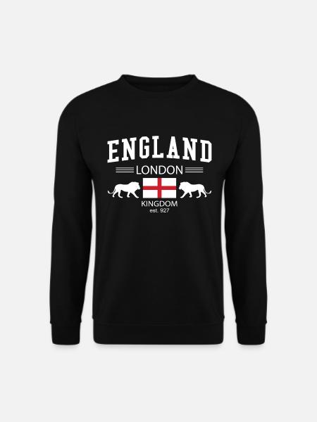 England - Unisex Pullover - Schwarz
