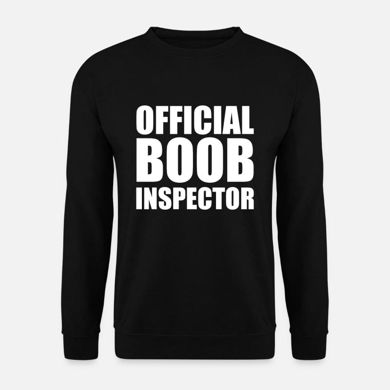 Official BOOB Inspector - Unisex Sweatshirt - black