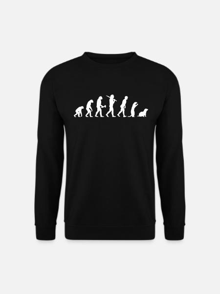 Frettchen Ferrets Ferret Haustier Geschenk - Unisex Pullover - Schwarz