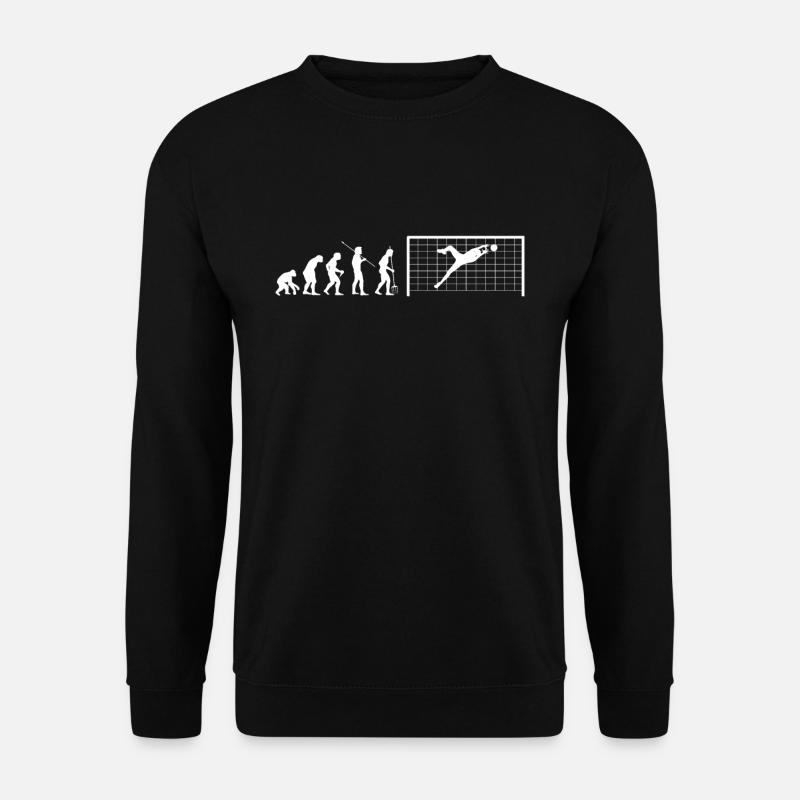 Evolution Fußball Tormann Torwart Shirt - Unisex Pullover - Schwarz