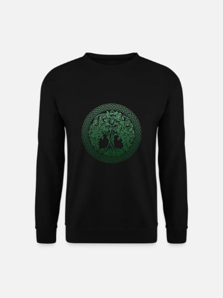 Wikinger Lebensbaum Tree Of Life Vikings - Unisex Pullover - Schwarz