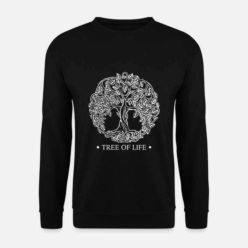Tree Of Life Lebensbaum Geschenk - Unisex Pullover - Schwarz