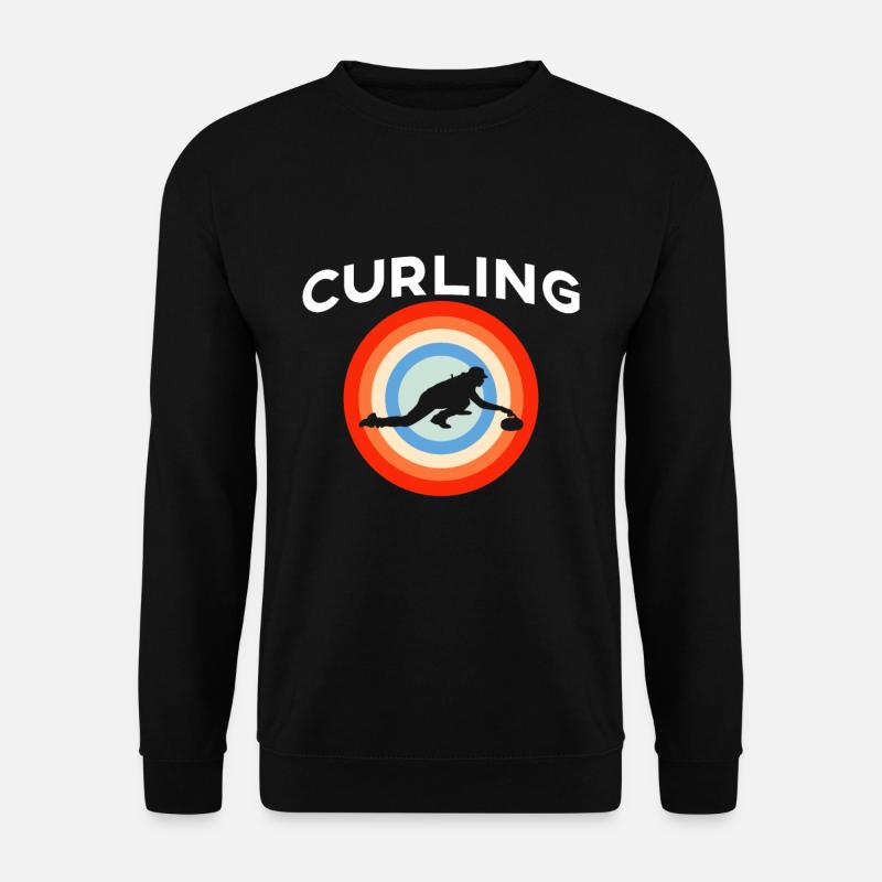Curling Geschenk - Unisex Pullover - Schwarz