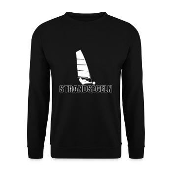 Beach Sailor Land Sailing Shirt Cadeau - Sweat-shirt Unisexe - noir - Devant - Alina (178cm) & Michal (187cm)