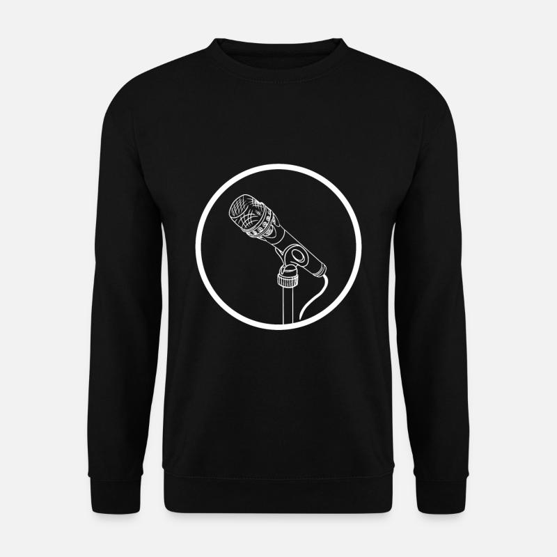 Stand Up Comedy Microphone Gift - Unisex Sweatshirt - black