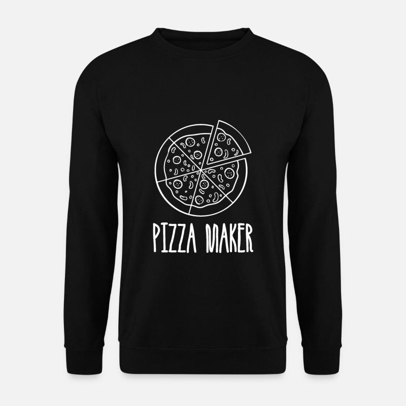 Pizza Maker Gift Pizzaiolo - Unisex Sweatshirt - black