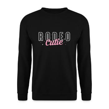 Rodeo Cutie Shirt Cadeau Pays - Sweat-shirt Unisexe - noir - Devant - Alina (178cm) & Michal (187cm)