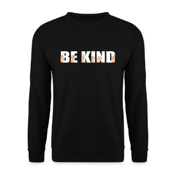 Être enfant sourd Sourd Cadeau de chemise - Sweat-shirt Unisexe - noir - Devant - Alina (178cm) & Michal (187cm)