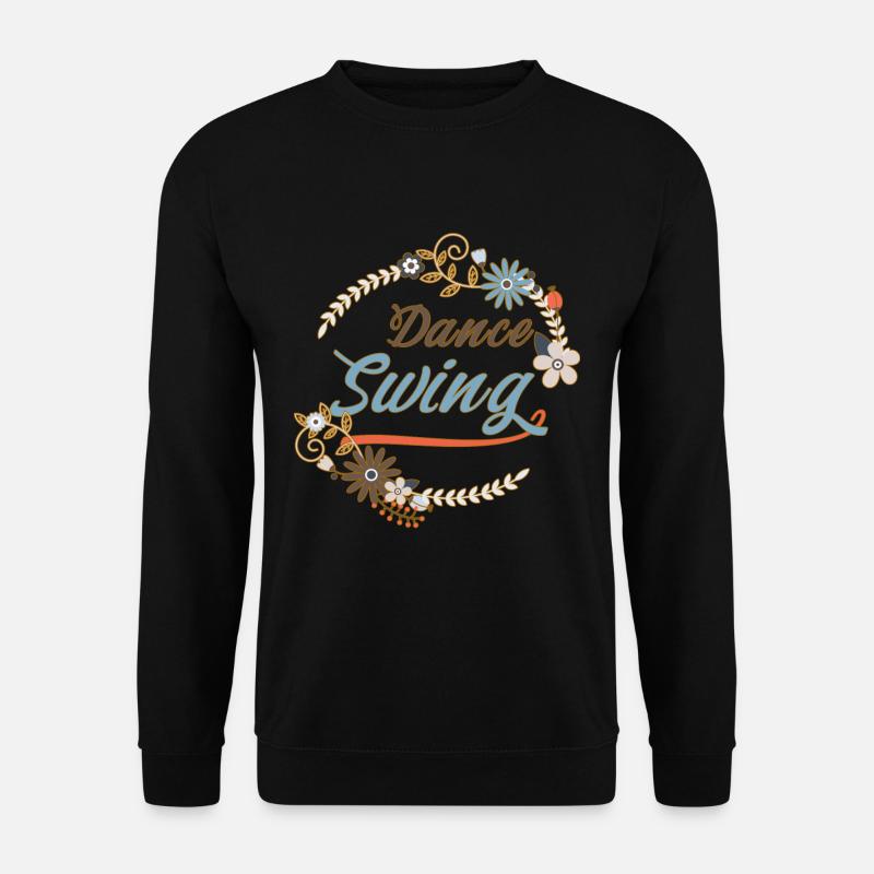 Swing Dance Vintage Design T-Shirt- - Unisex Pullover - Schwarz