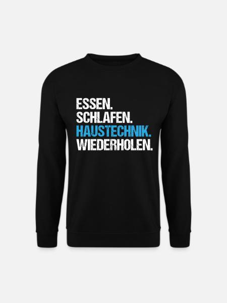 Haustechniker Haustechnik Techniker Hausmeister - Unisex Pullover - Schwarz