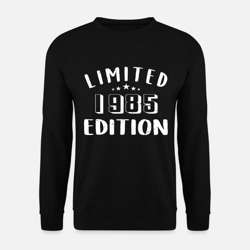 Anniversaire 1985 Edition Limitée 1985 - Sweat-shirt Unisexe - noir