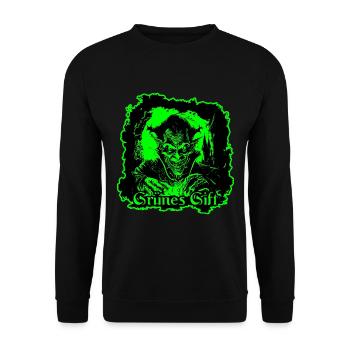 grünes Gift - Unisex Pullover - Schwarz - Vorne - Alina (178cm) & Michal (187cm)