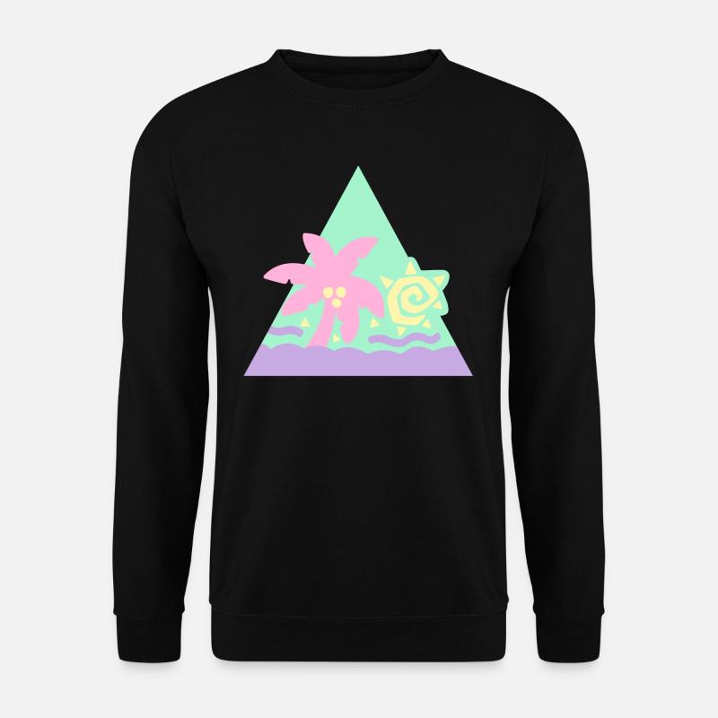 Glitzer-Haar-Flair [Pastell] - Unisex Pullover - Schwarz