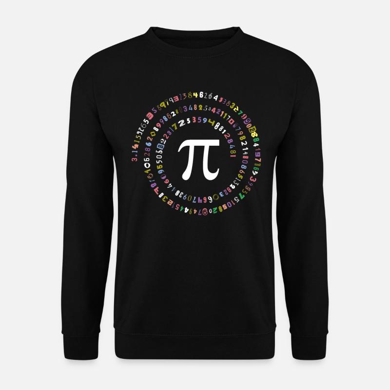 PI 3.14 Math cadeau pour les nerds. Jours Pi - Sweat-shirt Unisexe - noir