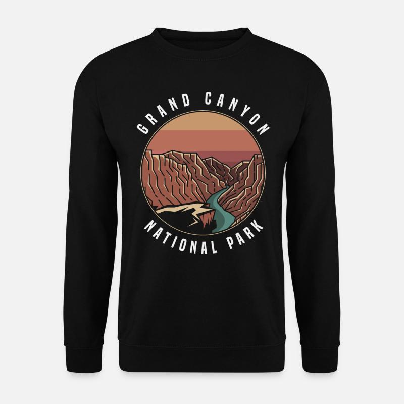 Grand Canyon Nationalpark in Utah, - Unisex Pullover - Schwarz