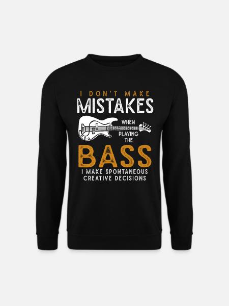 Idée cadeau bassiste bassiste bassiste - Sweat-shirt Unisexe - noir