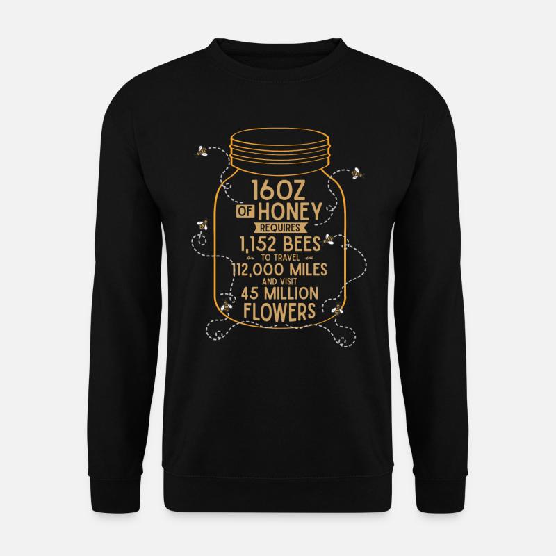 Beekeepers, Beekeeping, Beekeeping, Honey - Unisex Sweatshirt - black