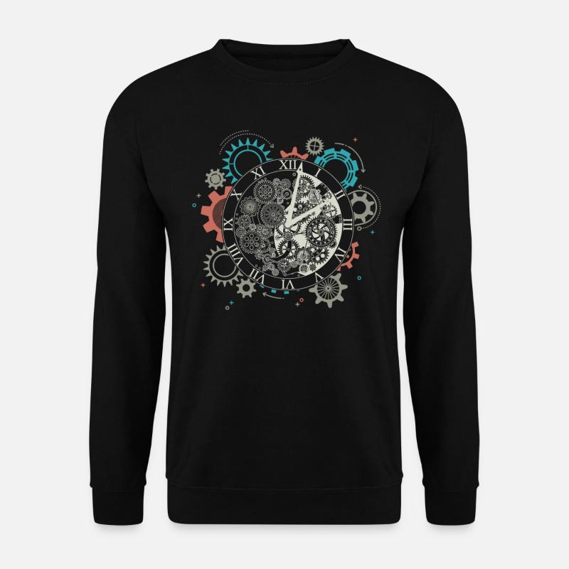 Steampunk, Victorian Mechanics - Unisex Sweatshirt - black