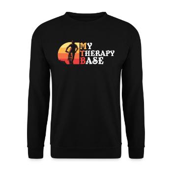 VTT, VTT, VTT - Sweat-shirt Unisexe - noir - Devant - Alina (178cm) & Michal (187cm)