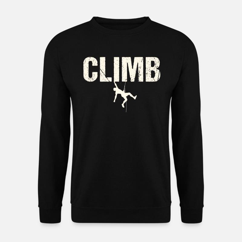 Climbing, Climbing, Climbing - Unisex Sweatshirt - black