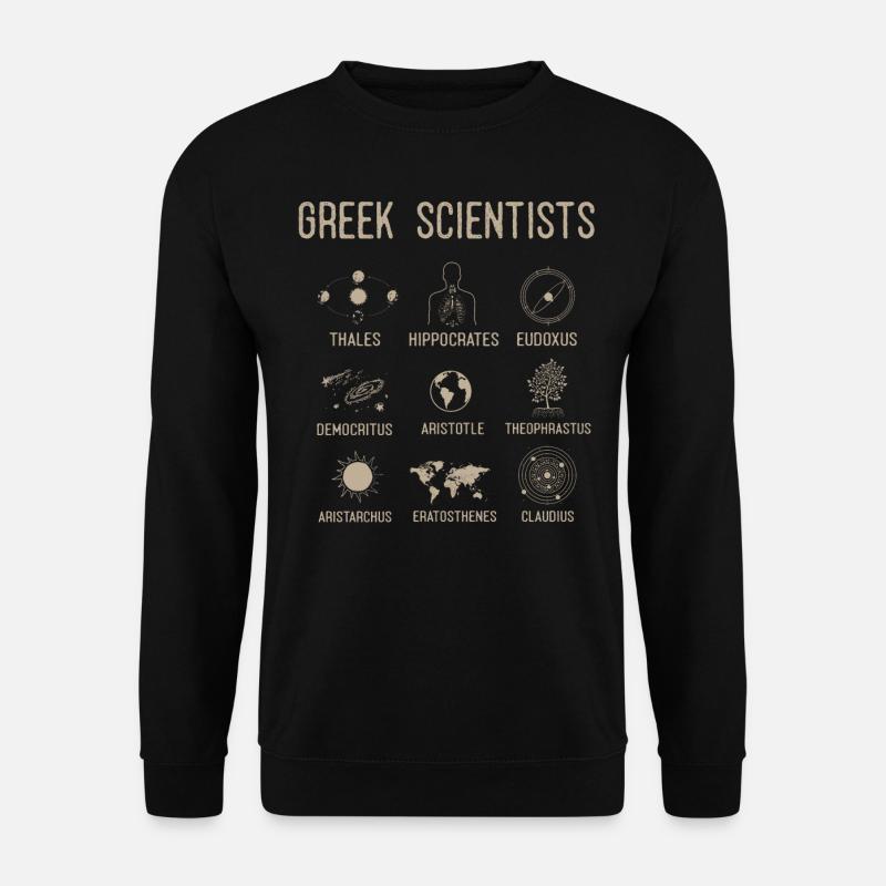 Grecs, grecs - Sweat-shirt Unisexe - noir