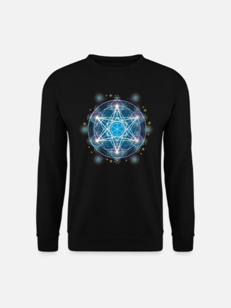 Metatron, Yoga Spirituell - Unisex Pullover - Schwarz