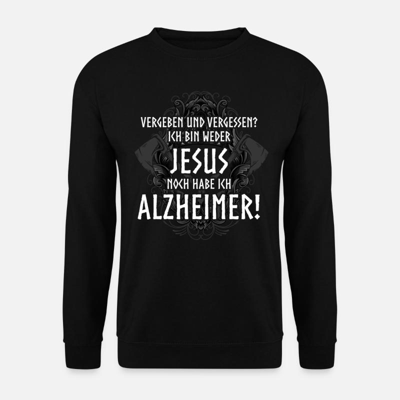Wikinger Nordische Mythologie, Odin - Unisex Pullover - Schwarz
