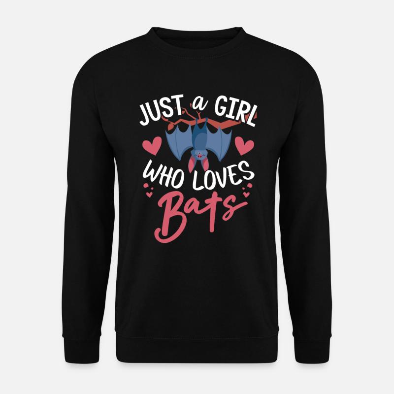 Fledermäuse, Fledermaus - Unisex Pullover - Schwarz