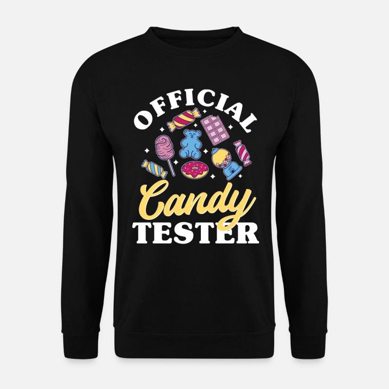 Offizieller Bonbontester, Bonbon - Unisex Pullover - Schwarz