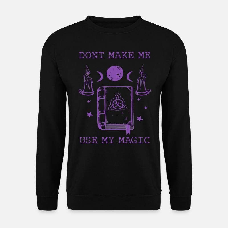 Wicca Witchcraft Witchcraft Witches Magical - Unisex Sweatshirt - black