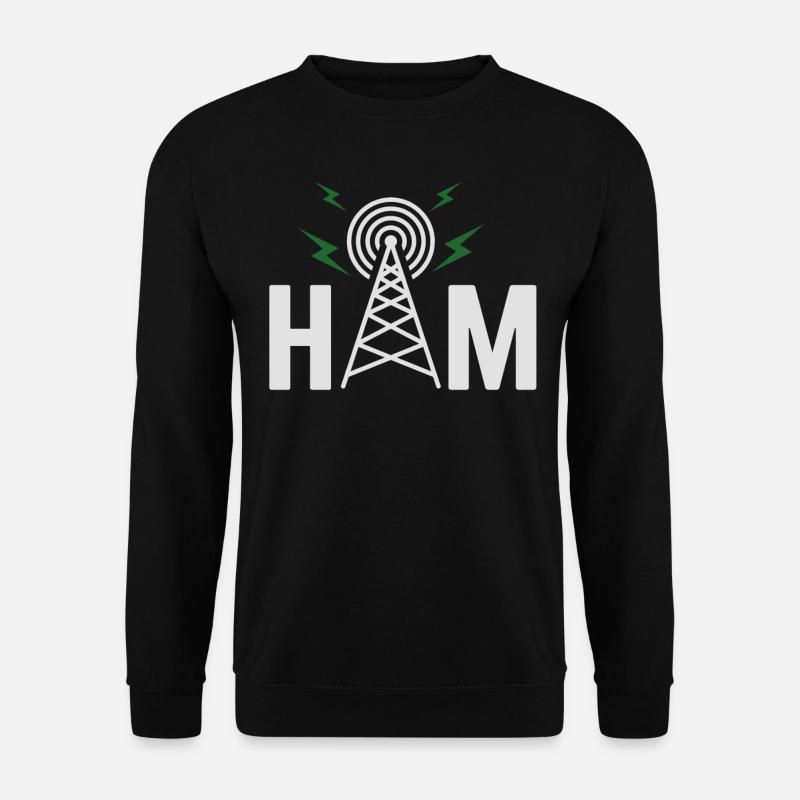 Amateurfunker, Amateurfunk - Unisex Pullover - Schwarz