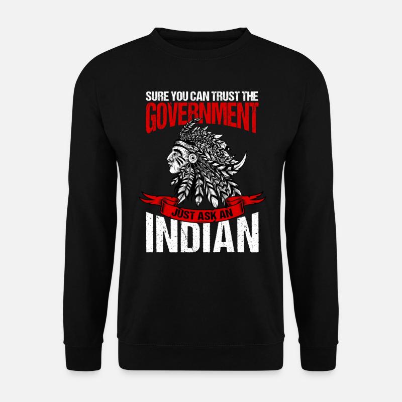 Faites confiance au gouvernement - Sweat-shirt Unisexe - noir