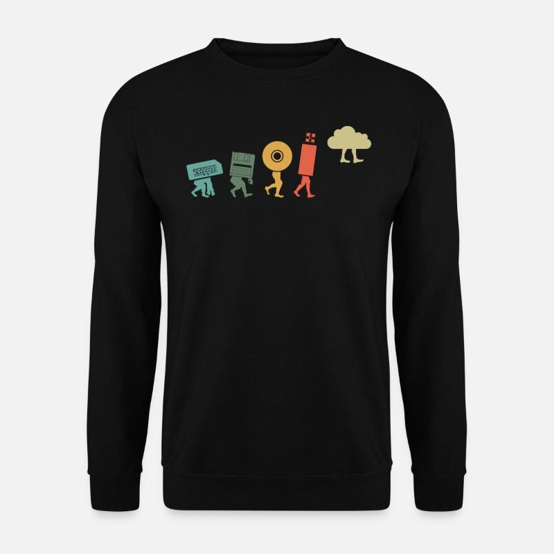 Cloud Computing, Programmeur Nerd - Sweat-shirt Unisexe - noir