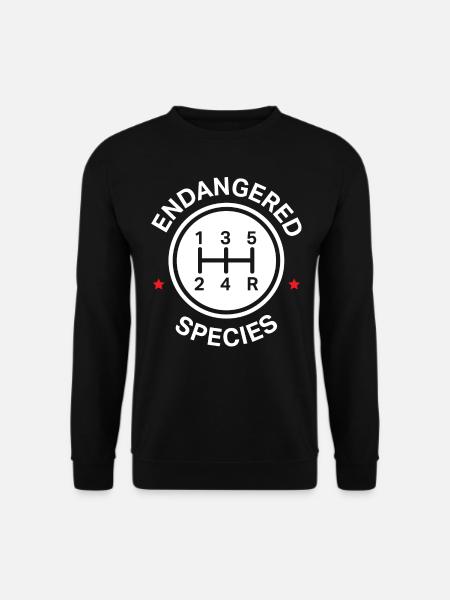 Manual transmissions, Manual shifting - Unisex Sweatshirt - black