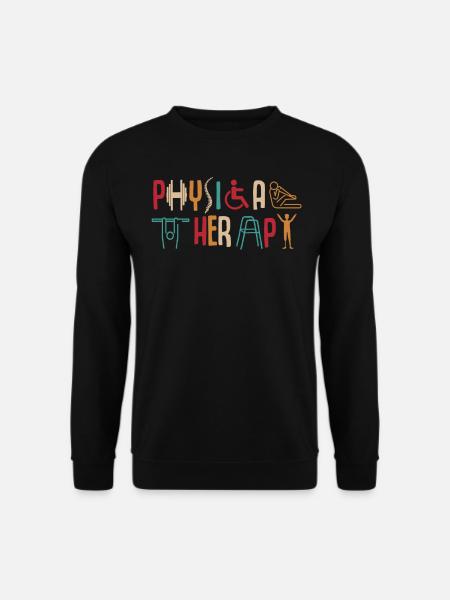 Physiotherapy - Unisex Sweatshirt - black