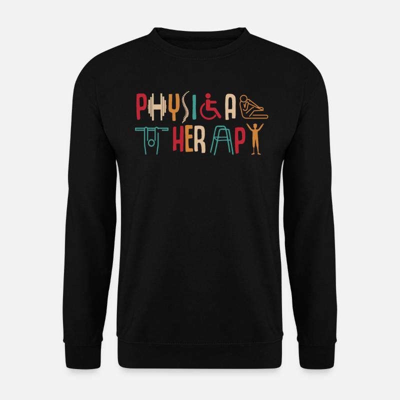 Physiotherapy - Unisex Sweatshirt - black