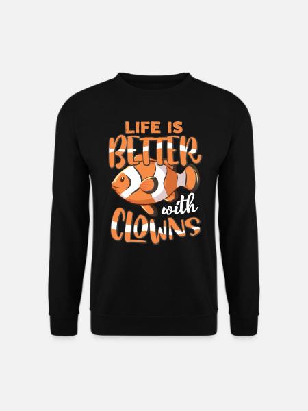 Saltwater Aquarium Aquarium - Unisex Sweatshirt - black