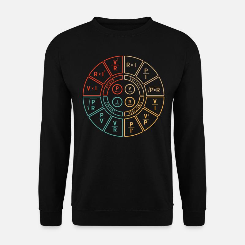 Ohms Loi, Ohm, Physique, Puissance, Watts - Sweat-shirt Unisexe - noir