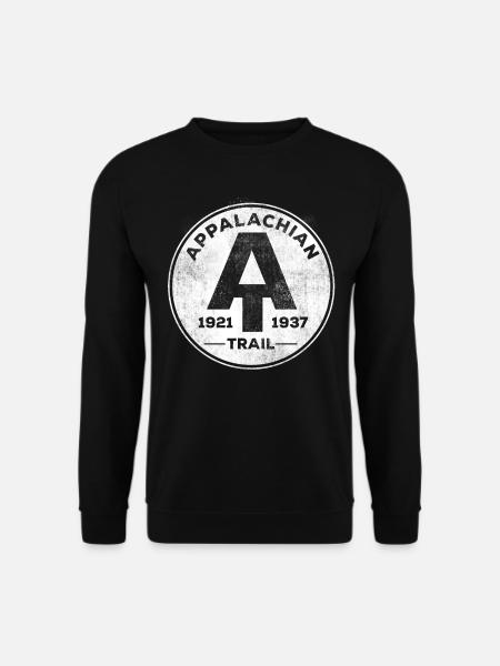 Appalachian Trail, Wandern, US-Nationalpark - Unisex Pullover - Schwarz