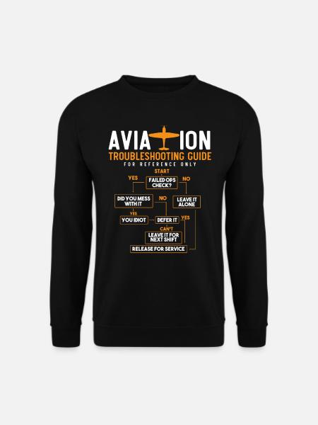 Lead Version Manual, Captain - Unisex Sweatshirt - black