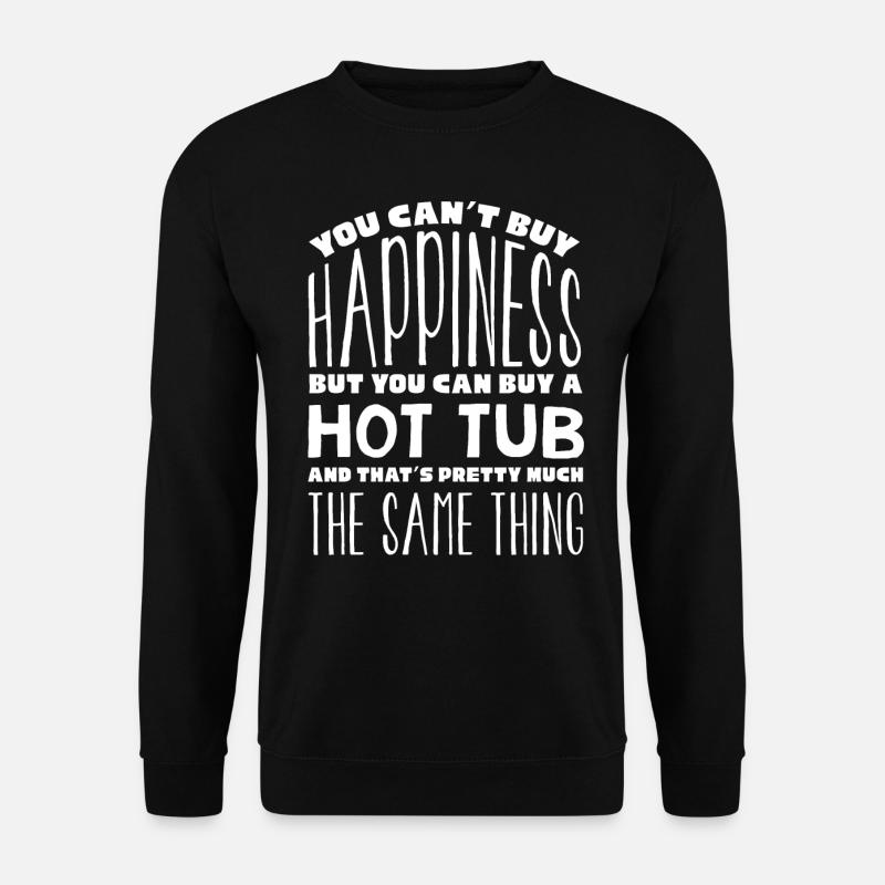 Whirlub Is Happiness - Unisex Sweatshirt - black