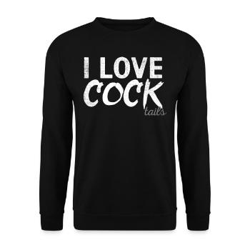 Cocktails, Cocktail Bartender, Bartender, Bartender - Unisex Sweatshirt - black - Front - Alina (178cm) & Michal (187cm)