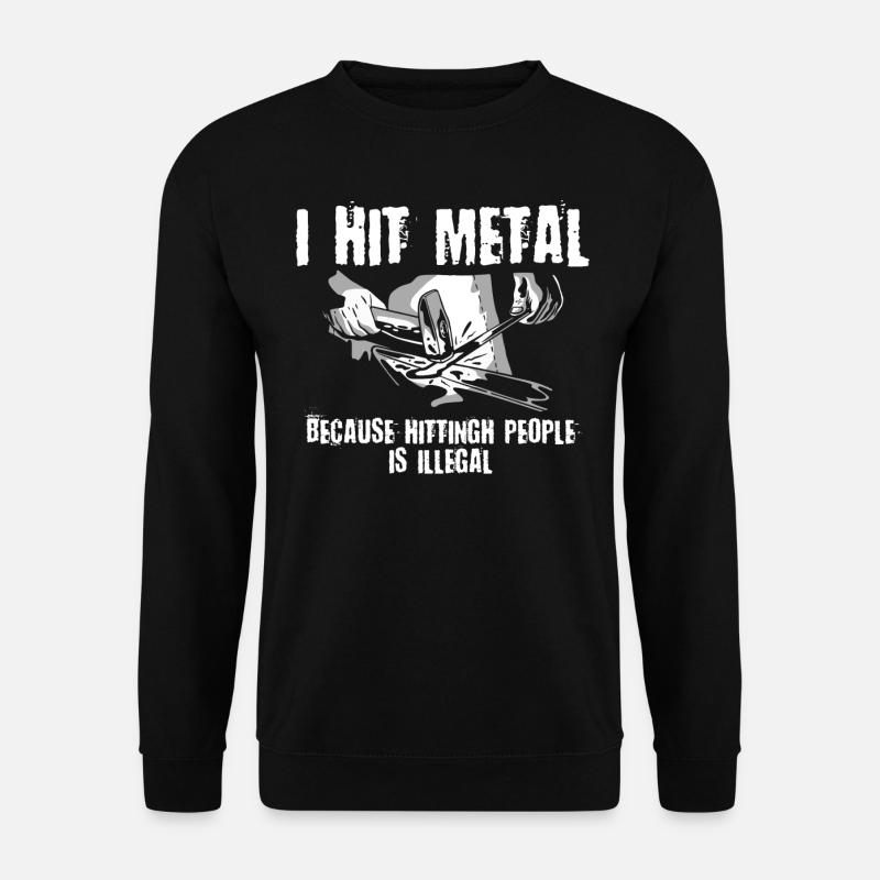 Blacksmith, Blacksmith - Unisex Sweatshirt - black
