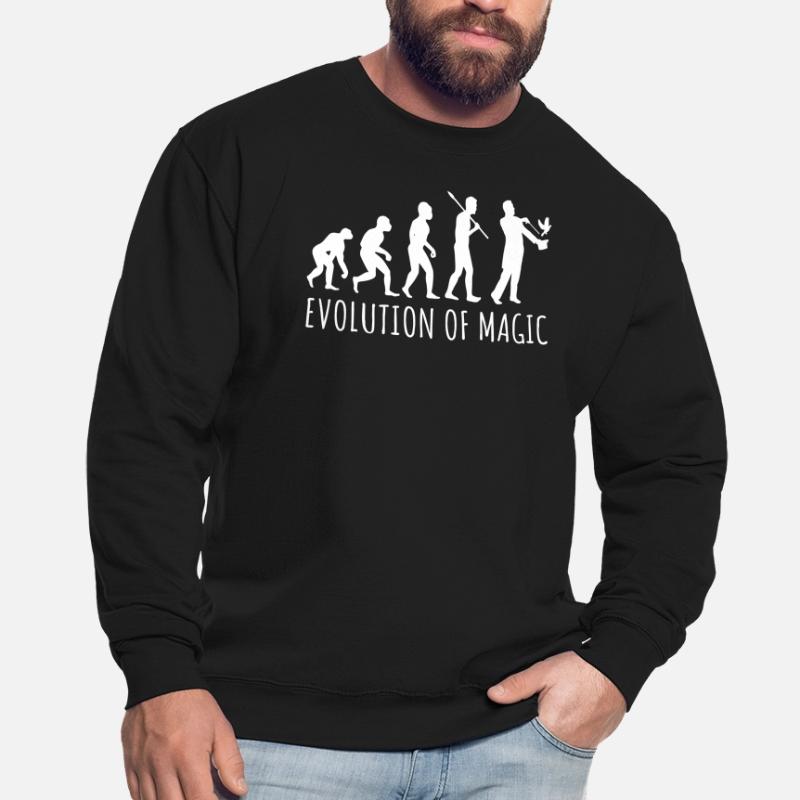 Évolution du magicien, magicien Sweat-shirt Unisexe