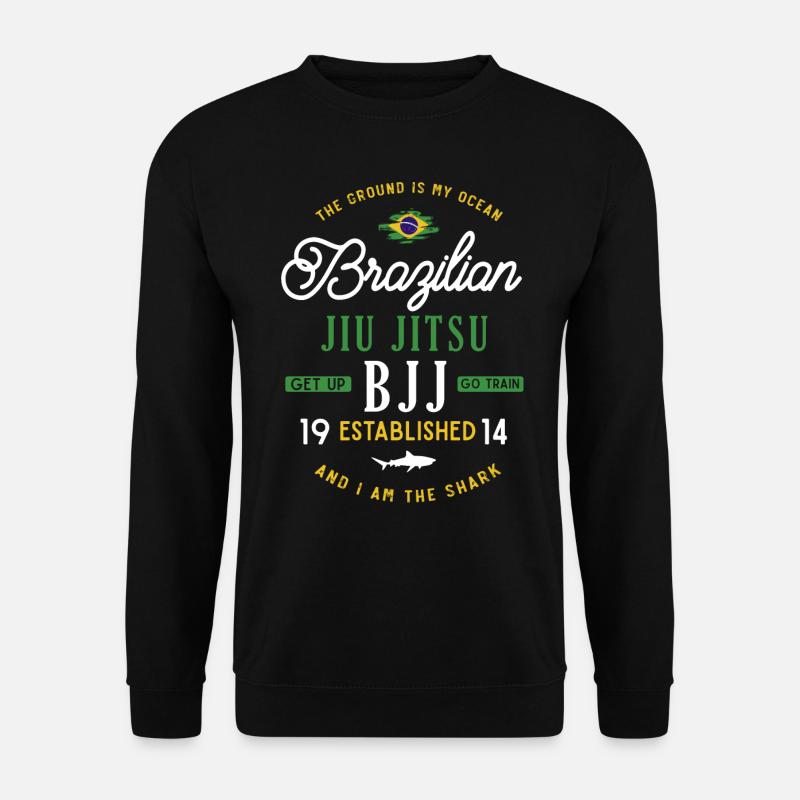 BJJ Brazilian Jiu Jitsu - Unisex Sweatshirt - black